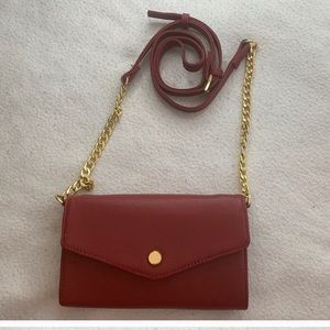 Red crossbody